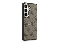 Capa Guess 4G com anel em relevo e MagSafe para Samsung Galaxy S26 Plus - marrom Capa Guess 4G com anel em relevo e MagSafe para Samsung Galaxy S26 Plus - marrom