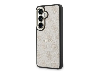 Guess 4G Embossed Ring MagSafe Case for Samsung Galaxy S26 - Pink