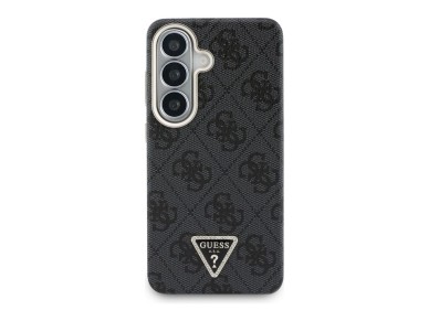 Capa Guess 4G Triangle Logo MagSafe para Samsung Galaxy S26 - Preta Capa Guess 4G Triangle Logo MagSafe para Samsung Galaxy S26 - Preta
