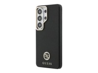 Funda Guess MagSafe redonda con logo de diamantes de imitación para Samsung Galaxy S26 Ultra - Negra Funda Guess MagSafe redonda con logo de diamantes de imitación para Samsung Galaxy S26 Ultra - Negra