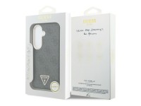 Capa Guess 4G Triangle Logo MagSafe para Samsung Galaxy S26 - Preta
