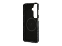 Capa Guess 4G Triangle Logo MagSafe para Samsung Galaxy S26 - Preta