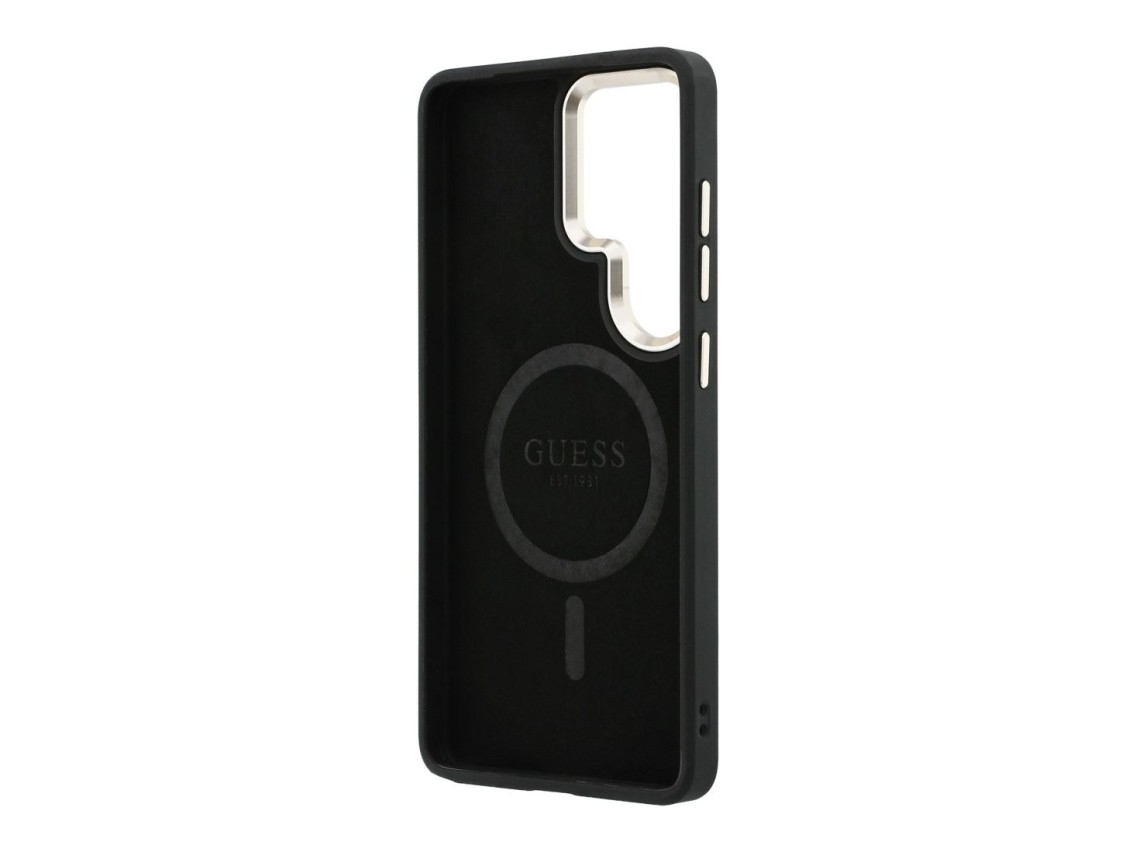 Guess 4G Embossed Ring MagSafe case for Samsung Galaxy S26 Ultra - brown