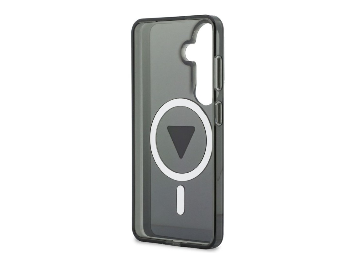 Guess IML Gradient Triangle MagSafe Case for Samsung Galaxy S26 - Black