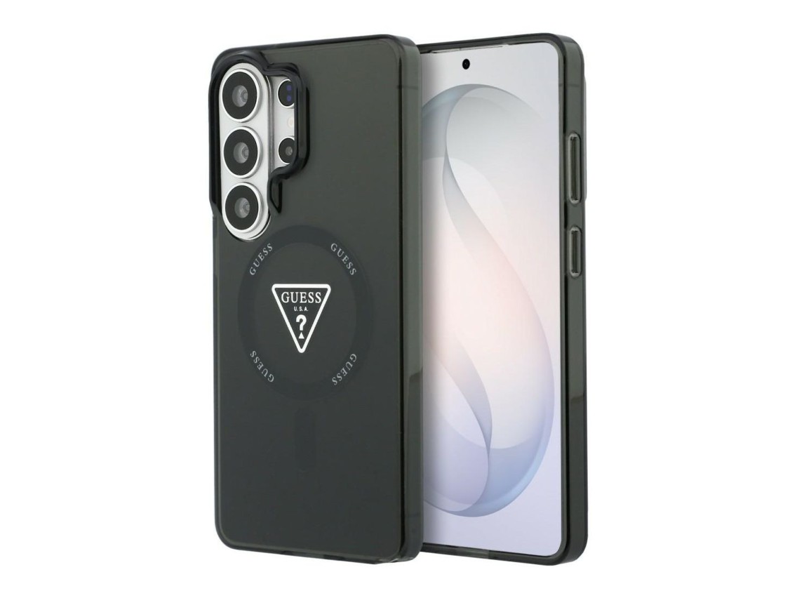 Guess IML Gradient Triangle MagSafe Case for Samsung Galaxy S26 Ultra - Black