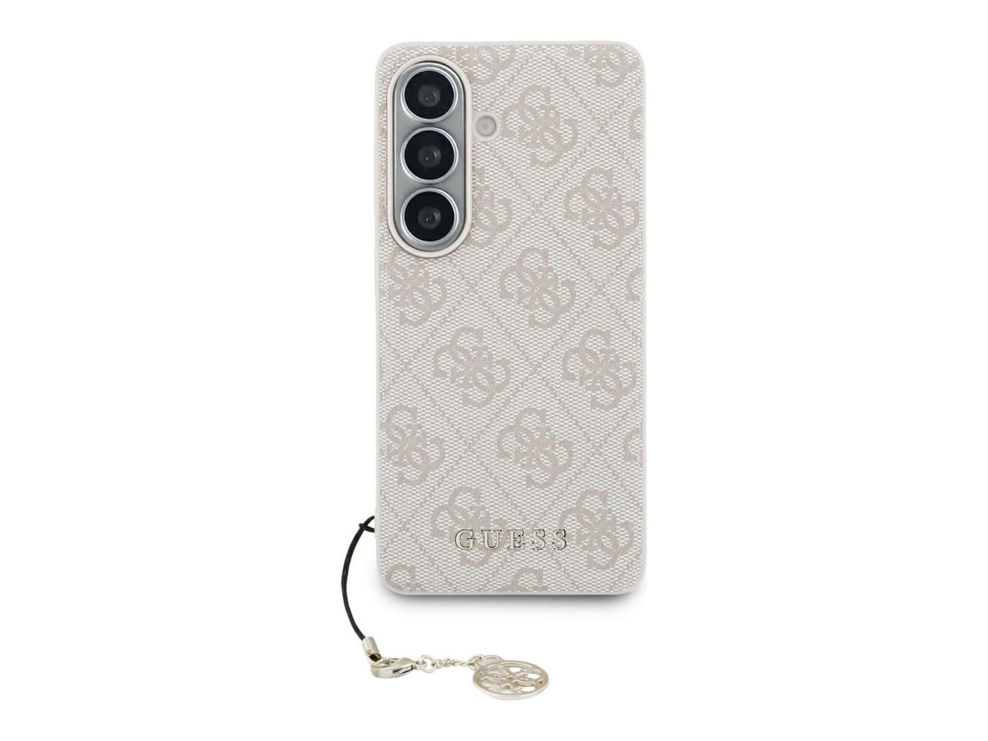 Capa Guess 4G Classic Logo Charm MagSafe para Samsung Galaxy S26 - Rosa