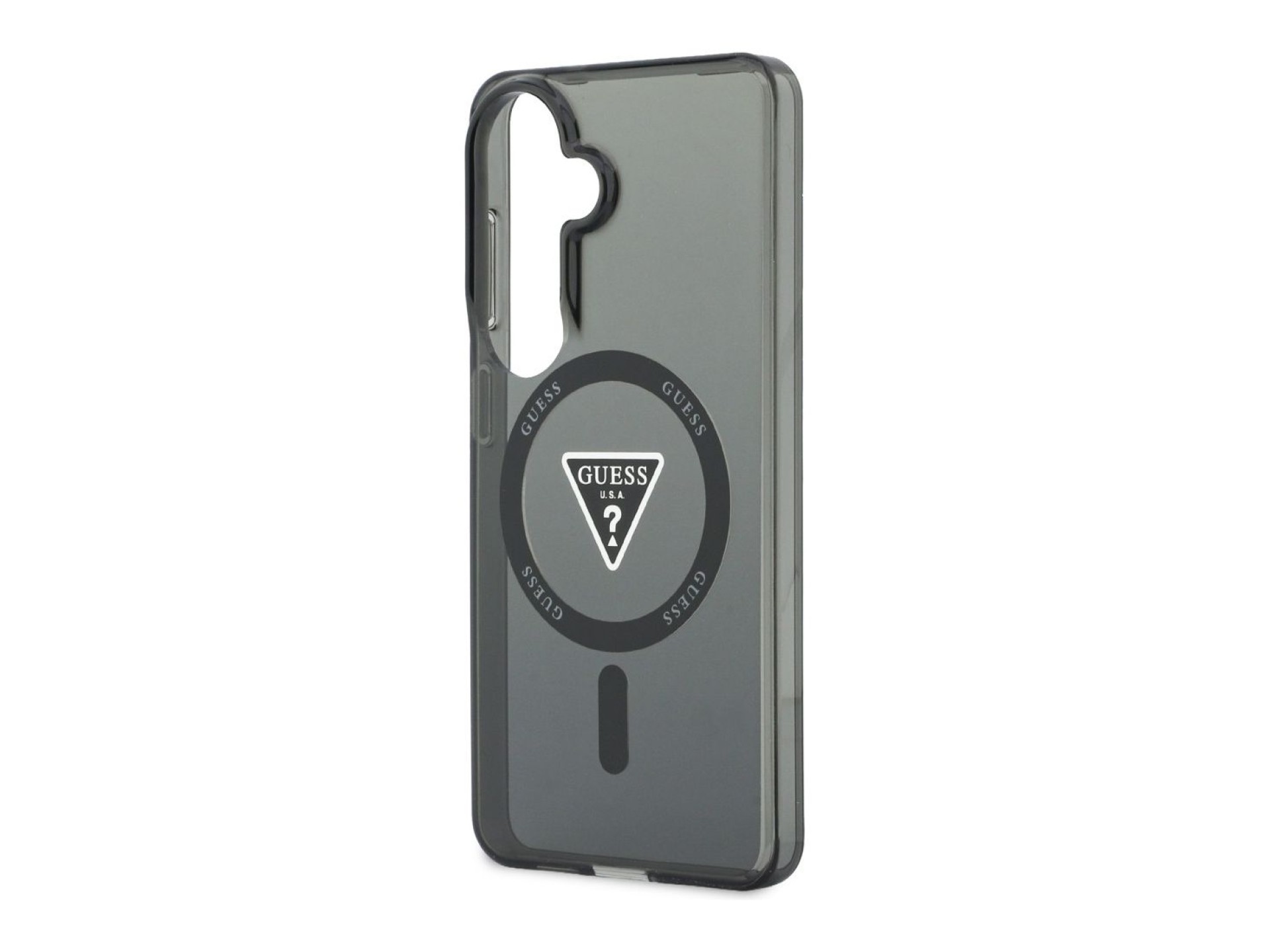 Guess IML Gradient Triangle MagSafe Case for Samsung Galaxy S26 - Black