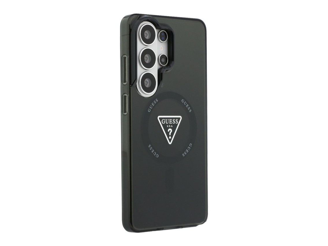 Guess IML Gradient Triangle MagSafe Case for Samsung Galaxy S26 Ultra - Black