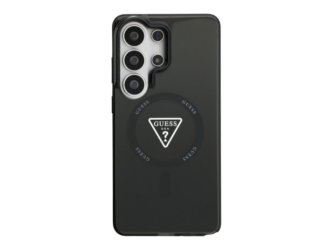 Guess IML Gradient Triangle MagSafe Case for Samsung Galaxy S26 Ultra - Black