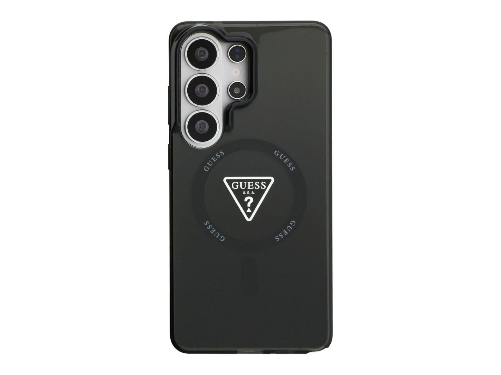 Guess IML Gradient Triangle MagSafe Case for Samsung Galaxy S26 Ultra - Black