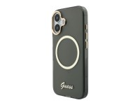 Guess IML Script Metal MagSafe Case for iPhone 17 - Black Guess IML Script Metal MagSafe Case for iPhone 17 - Black