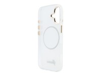 Funda metálica MagSafe Guess IML Gradient Script para iPhone 17 - Blanca Funda metálica MagSafe Guess IML Gradient Script para iPhone 17 - Blanca