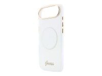 Guess IML Gradient Script Metal MagSafe Case for iPhone Air - White Guess IML Gradient Script Metal MagSafe Case for iPhone Air - White