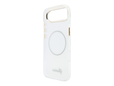 Funda metálica MagSafe Guess IML Gradient Script para iPhone Air - Blanca Funda metálica MagSafe Guess IML Gradient Script para iPhone Air - Blanca