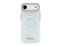 Guess IML Gradient Script Metal MagSafe Case for iPhone Air - White Guess IML Gradient Script Metal MagSafe Case for iPhone Air - White