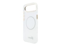 Guess IML Gradient Script Metal MagSafe Case for iPhone Air - White Guess IML Gradient Script Metal MagSafe Case for iPhone Air - White