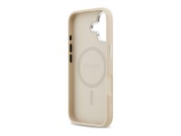 Funda Guess Triangle Logo MagSafe para iPhone 17 - Beige Funda Guess Triangle Logo MagSafe para iPhone 17 - Beige