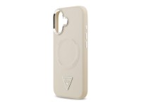Funda Guess Triangle Logo MagSafe para iPhone 17 - Beige Funda Guess Triangle Logo MagSafe para iPhone 17 - Beige
