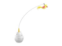 Brinquedo a laser giratório ROJECO Q2 com pena para gatos Brinquedo a laser giratório ROJECO Q2 com pena para gatos