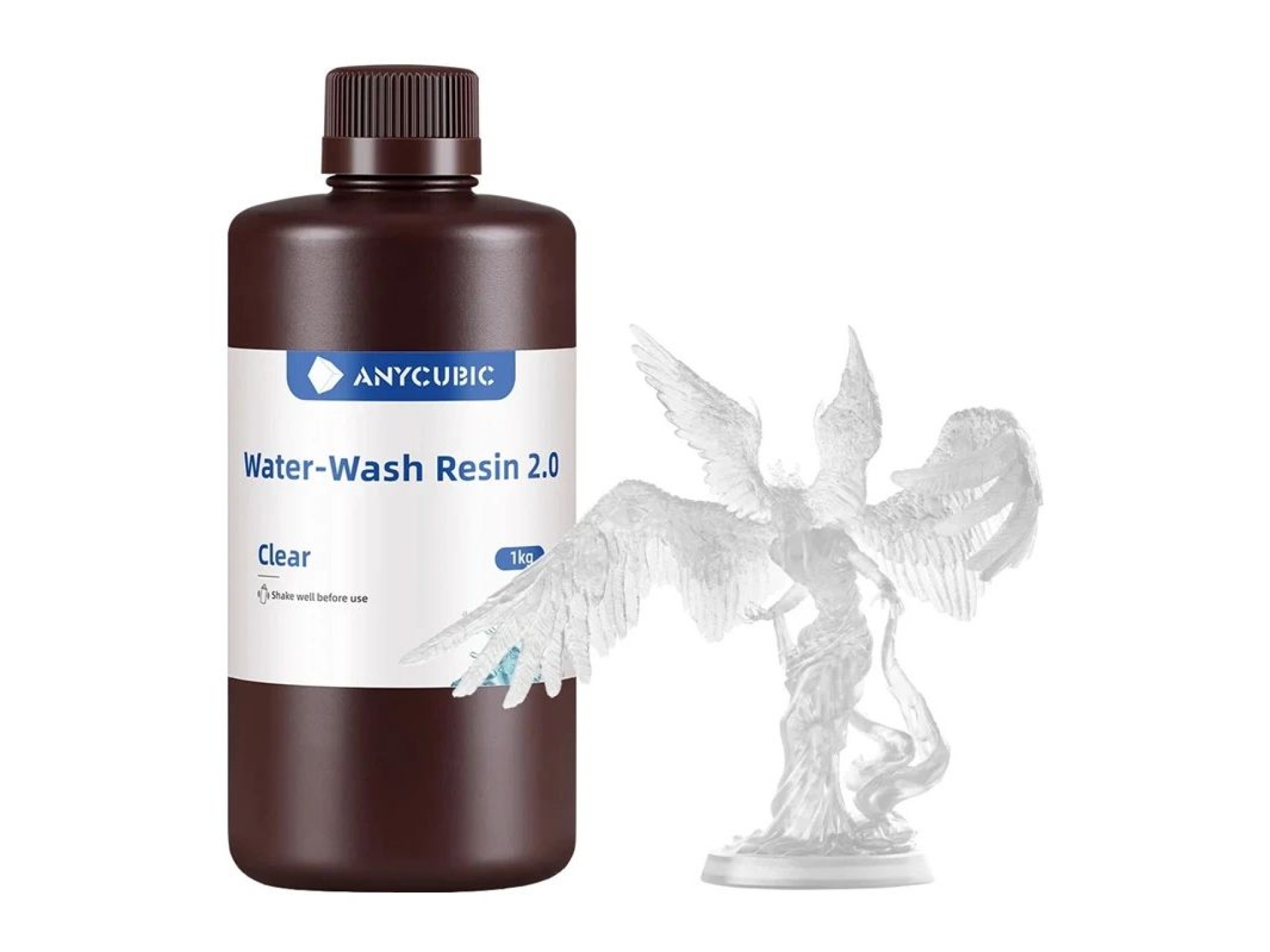 Resina lavable con agua ANYCUBIC 2.0 (transparente)