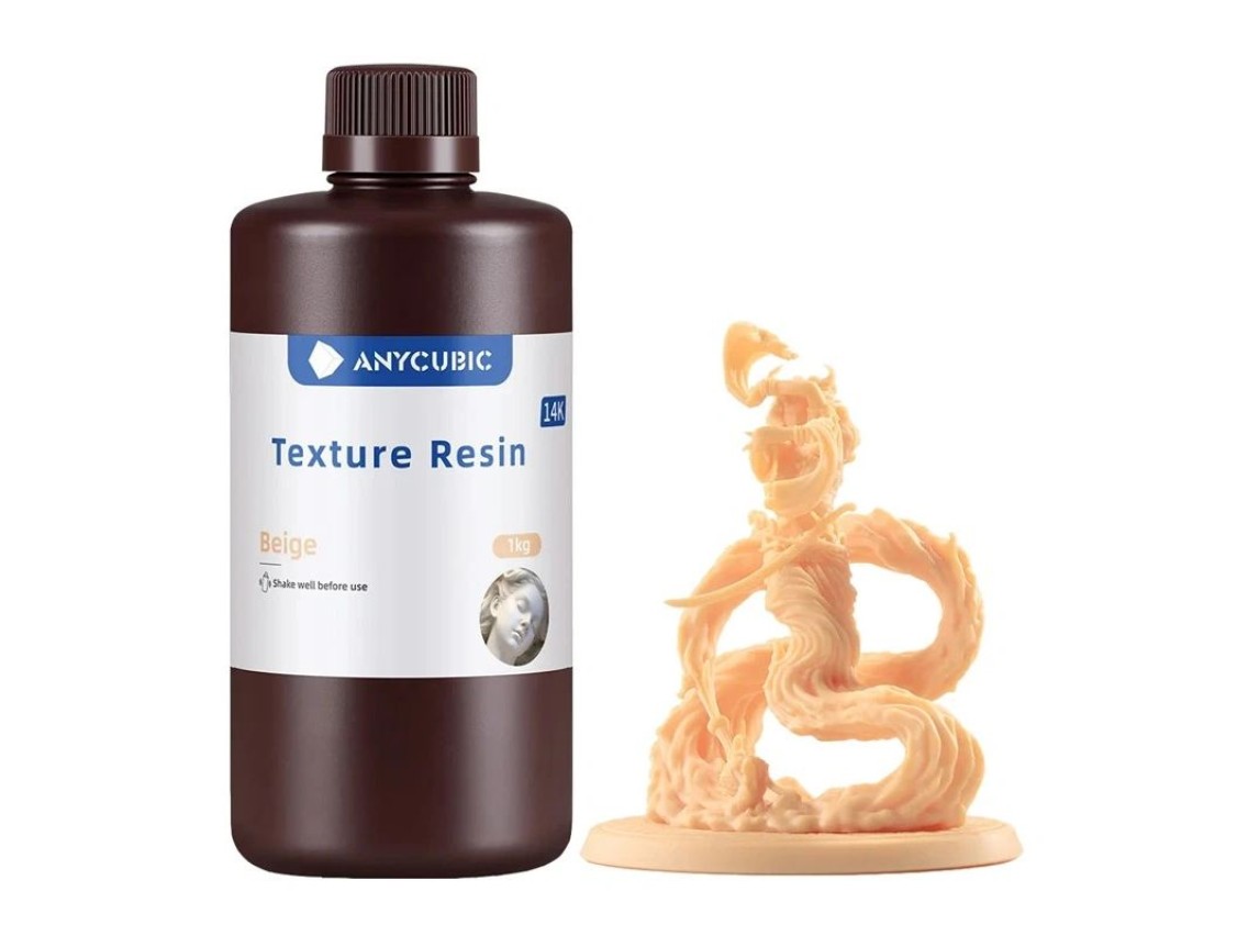 Resina texturizada ANYCUBIC (bege)