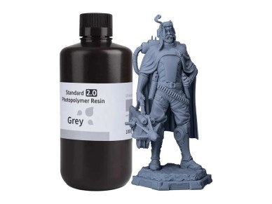 Resina ELEGOO Standard 2.0 (Gris) Resina ELEGOO Standard 2.0 (Gris)