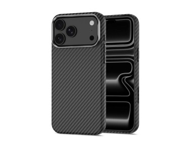 Tech-Protect Ion Carbon MagSafe Case for iPhone 18 Pro / 17 Pro - Black & Silver Tech-Protect Ion Carbon MagSafe Case for iPhone 18 Pro / 17 Pro - Black & Silver