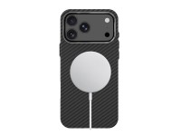 Tech-Protect Ion Carbon MagSafe Case for iPhone 18 Pro / 17 Pro - Black & Silver Tech-Protect Ion Carbon MagSafe Case for iPhone 18 Pro / 17 Pro - Black & Silver