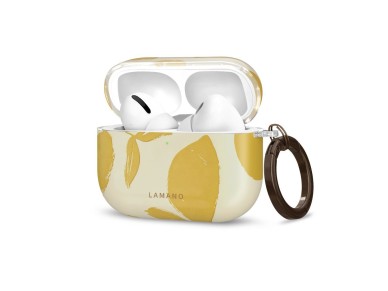 Lamano Tech-Protect Case for AirPods Pro 3 - Yellow and White Lamano Tech-Protect Case for AirPods Pro 3 - Yellow and White