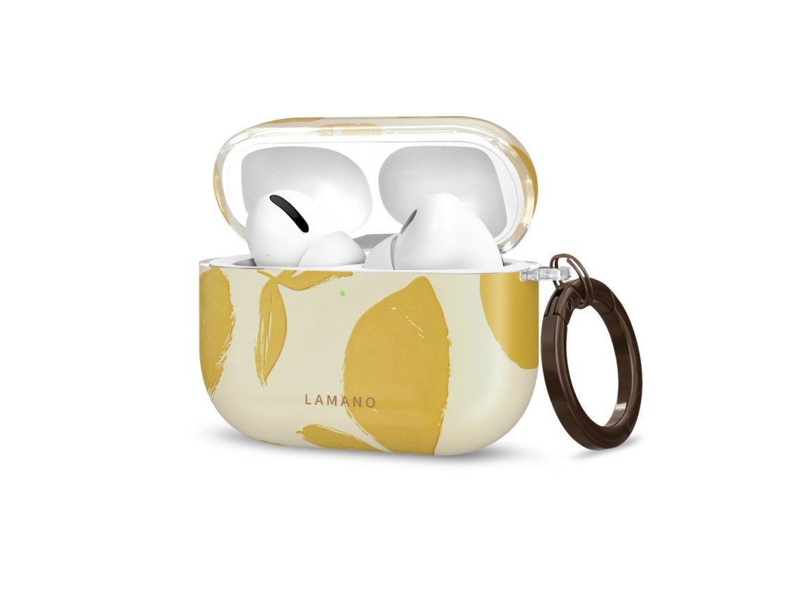 Lamano Tech-Protect Case for AirPods Pro 3 - Yellow and White