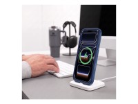 Tech-Protect MagPeak MagSafe CC Case for iPhone 18 Pro / 17 Pro - Clear Navy Blue Tech-Protect MagPeak MagSafe CC Case for iPhone 18 Pro / 17 Pro - Clear Navy Blue