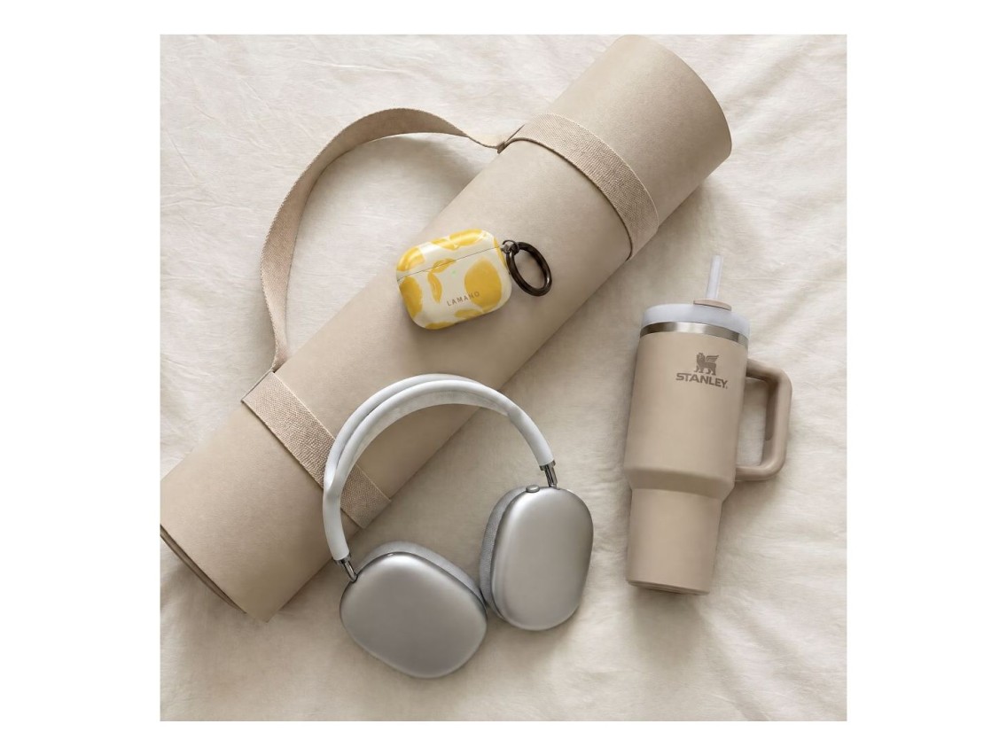 Funda Lamano Tech-Protect para AirPods Pro 3 - Amarilla y blanca