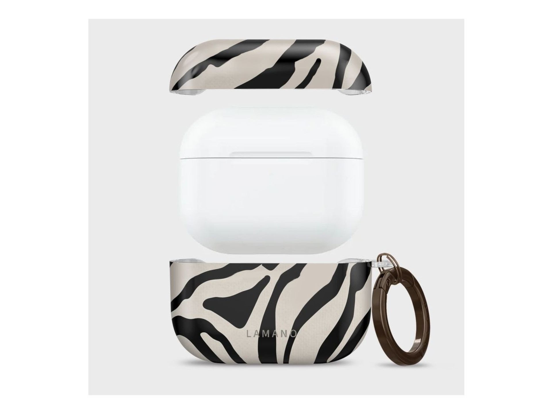 Tech-Protect Lamano case for AirPods Pro 3 - black and beige