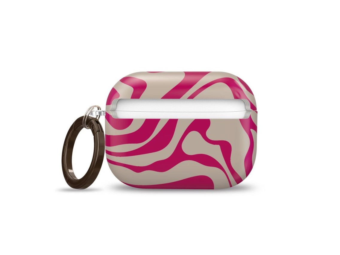 Lamano Tech-Protect Case for AirPods Pro 3 - Pink and Beige