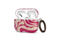 Capa protetora Lamano Tech-Protect para AirPods Pro 3 - Rosa e Bege