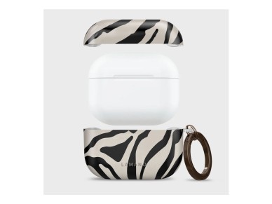 Tech-Protect Lamano case for AirPods Pro 3 - black and beige Tech-Protect Lamano case for AirPods Pro 3 - black and beige