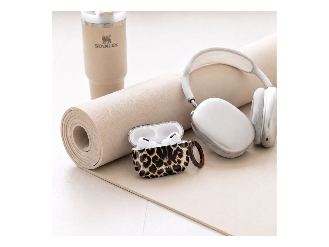 Tech-Protect Lamano case for AirPods Pro 3 - black and brown