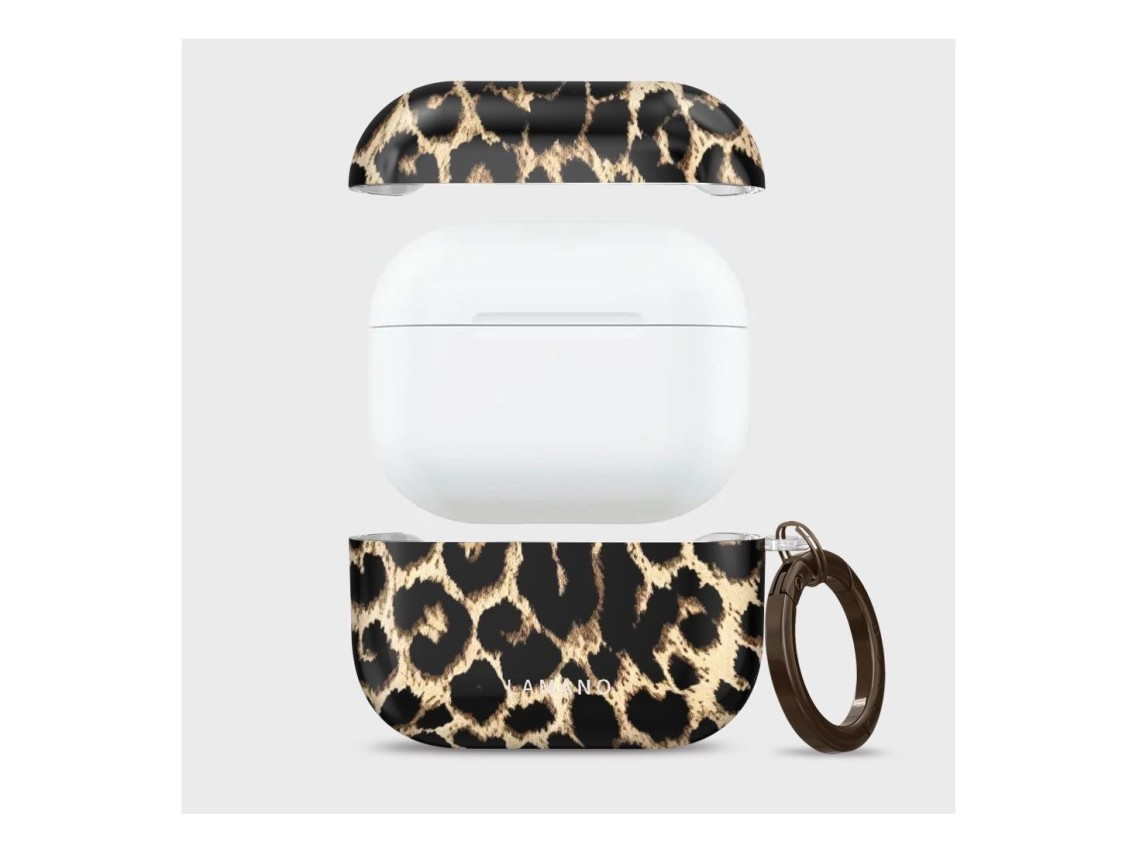 Tech-Protect Lamano case for AirPods Pro 3 - black and brown