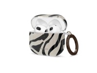 Capa Tech-Protect Lamano para AirPods 4/5 - preta e bege