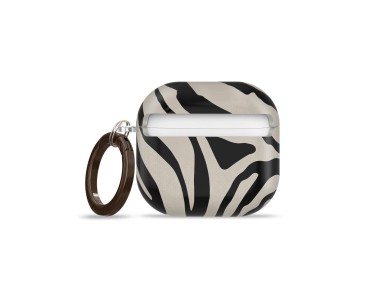 Tech-Protect Lamano case for AirPods 4 / 5 - black and beige Tech-Protect Lamano case for AirPods 4 / 5 - black and beige