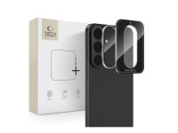 Protetor de ecr� de vidro temperado Tech-Protect Camring Fit+ para c�mara do Samsung Galaxy S26 FE