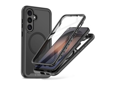 Tech-Protect Defense MagSafe Case for Samsung Galaxy S26 FE - Matte Black Tech-Protect Defense MagSafe Case for Samsung Galaxy S26 FE - Matte Black
