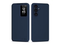 Capa carteira inteligente Tech-Protect para Samsung Galaxy S26 FE - Azul marinho mate Capa carteira inteligente Tech-Protect para Samsung Galaxy S26 FE - Azul marinho mate