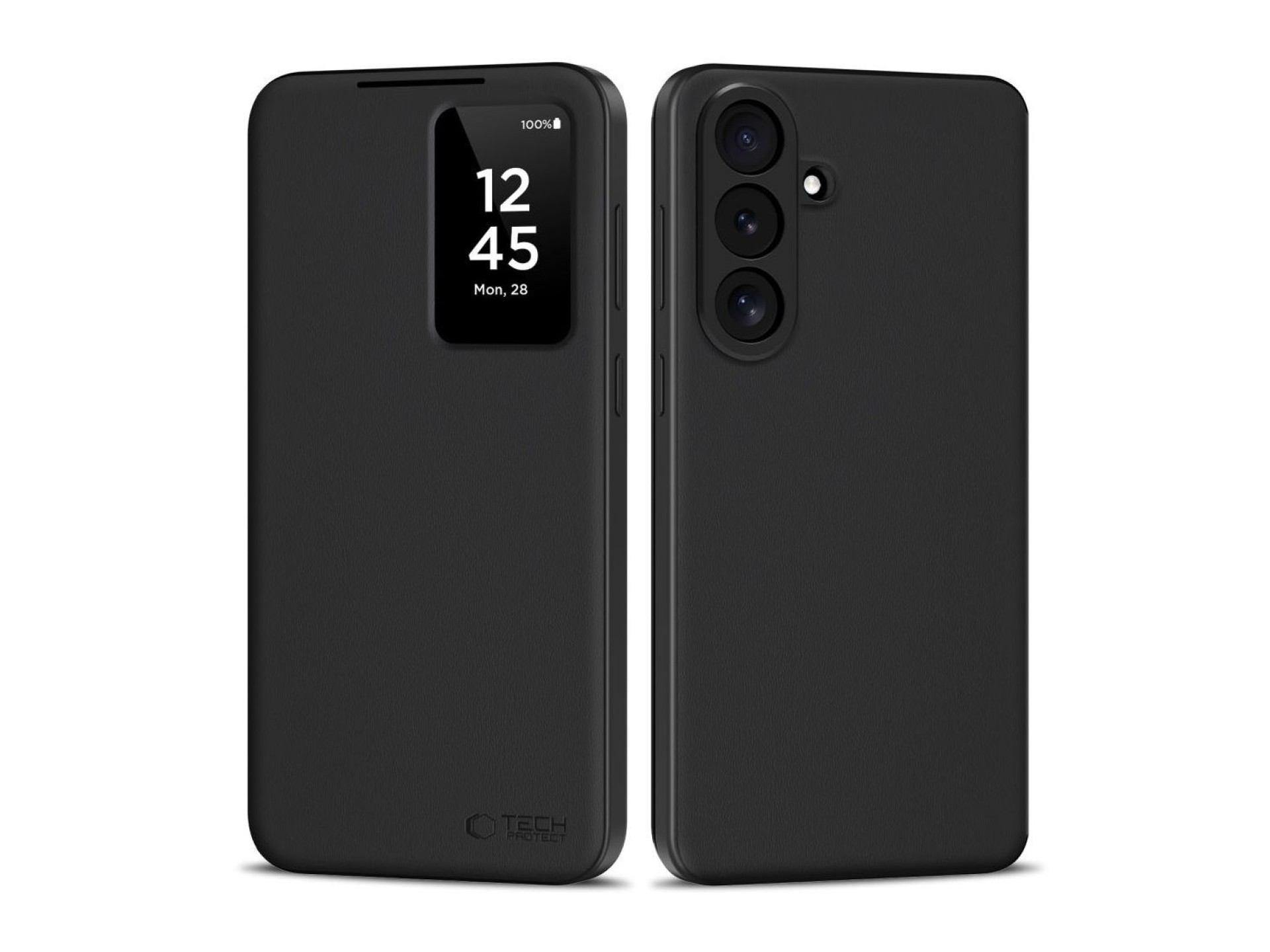 Tech-Protect Smart Wallet Case for Samsung Galaxy S26 FE - Matte Black