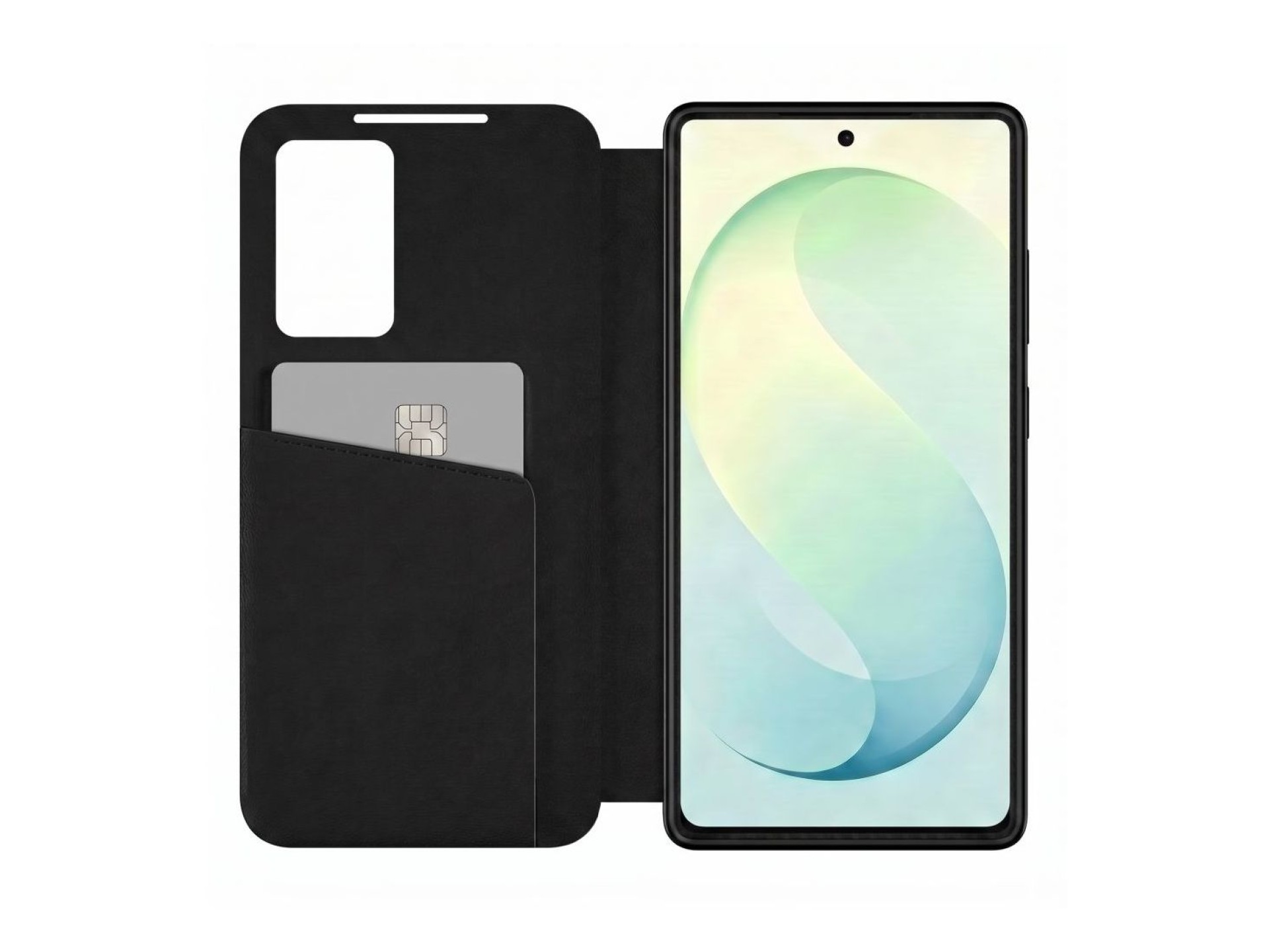Tech-Protect Smart Wallet Case for Samsung Galaxy S26 FE - Matte Black