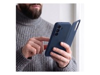 Capa carteira inteligente Tech-Protect para Samsung Galaxy S26 FE - Azul marinho mate Capa carteira inteligente Tech-Protect para Samsung Galaxy S26 FE - Azul marinho mate