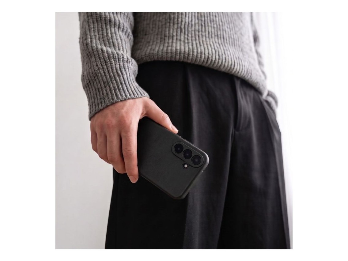 Tech-Protect Smart Wallet Case for Samsung Galaxy S26 FE - Matte Black