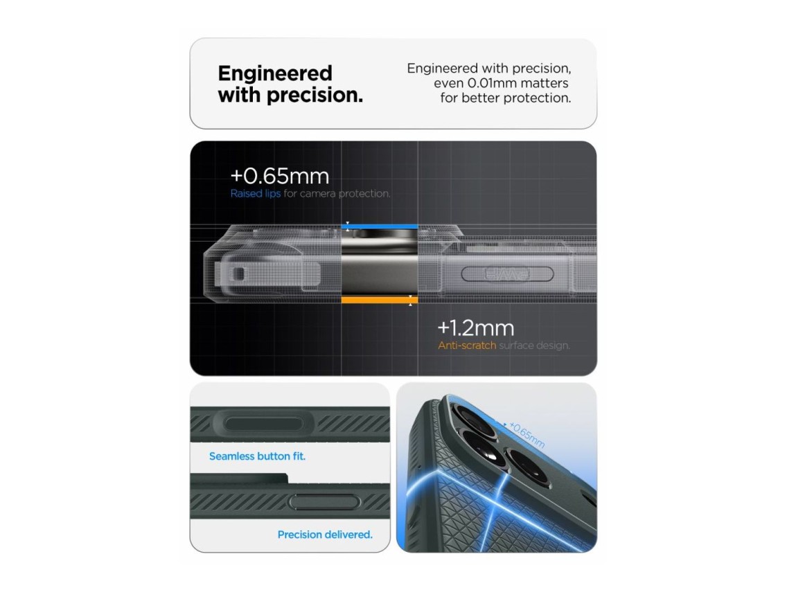 Spigen Liquid Air Case for iPhone 18 Pro Max / 17 Pro Max - Green