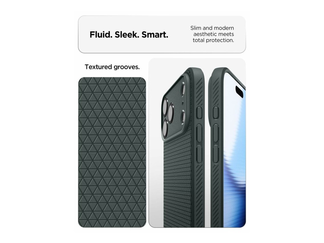 Spigen Liquid Air Case for iPhone 18 Pro Max / 17 Pro Max - Green