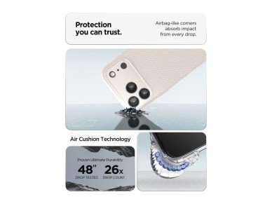 Spigen Liquid Air Case for iPhone 18 Pro / 17 Pro - Titanium Spigen Liquid Air Case for iPhone 18 Pro / 17 Pro - Titanium